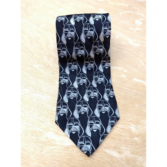 Star Wars Darth Vader Storm Trooper Necktie Mens Neck Tie NWT